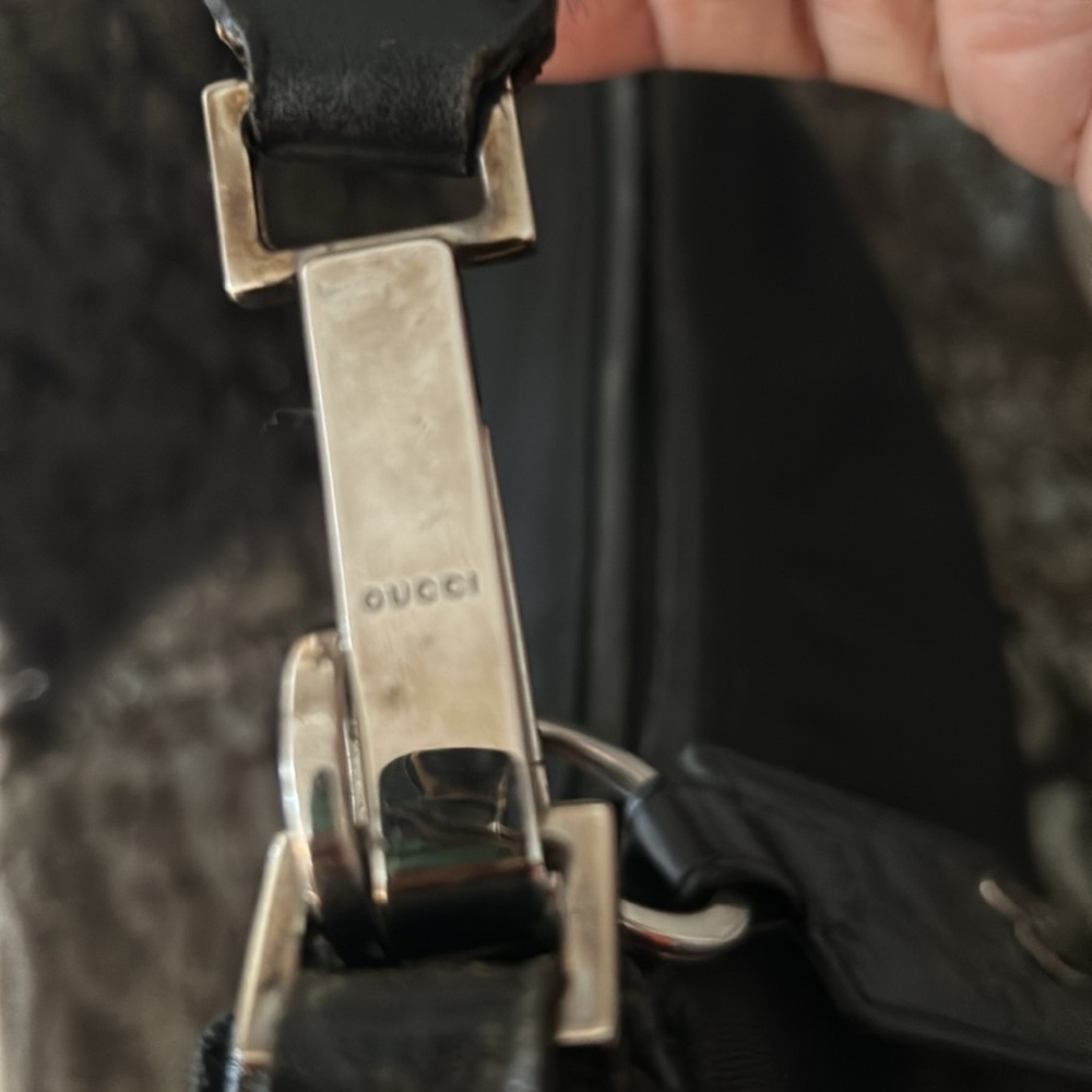 Gucci Canvas and Leather Hobo Bag - Picture 4 of 16